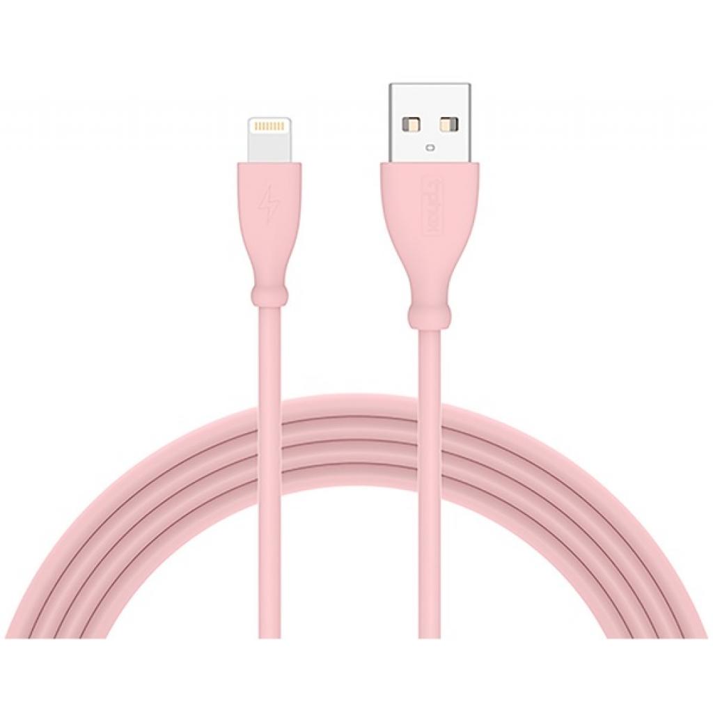Дата кабель USB 2.0 AM to Lightning 1.0m Kitty T-L817 Pink T-Phox (T-L817 Pink)
