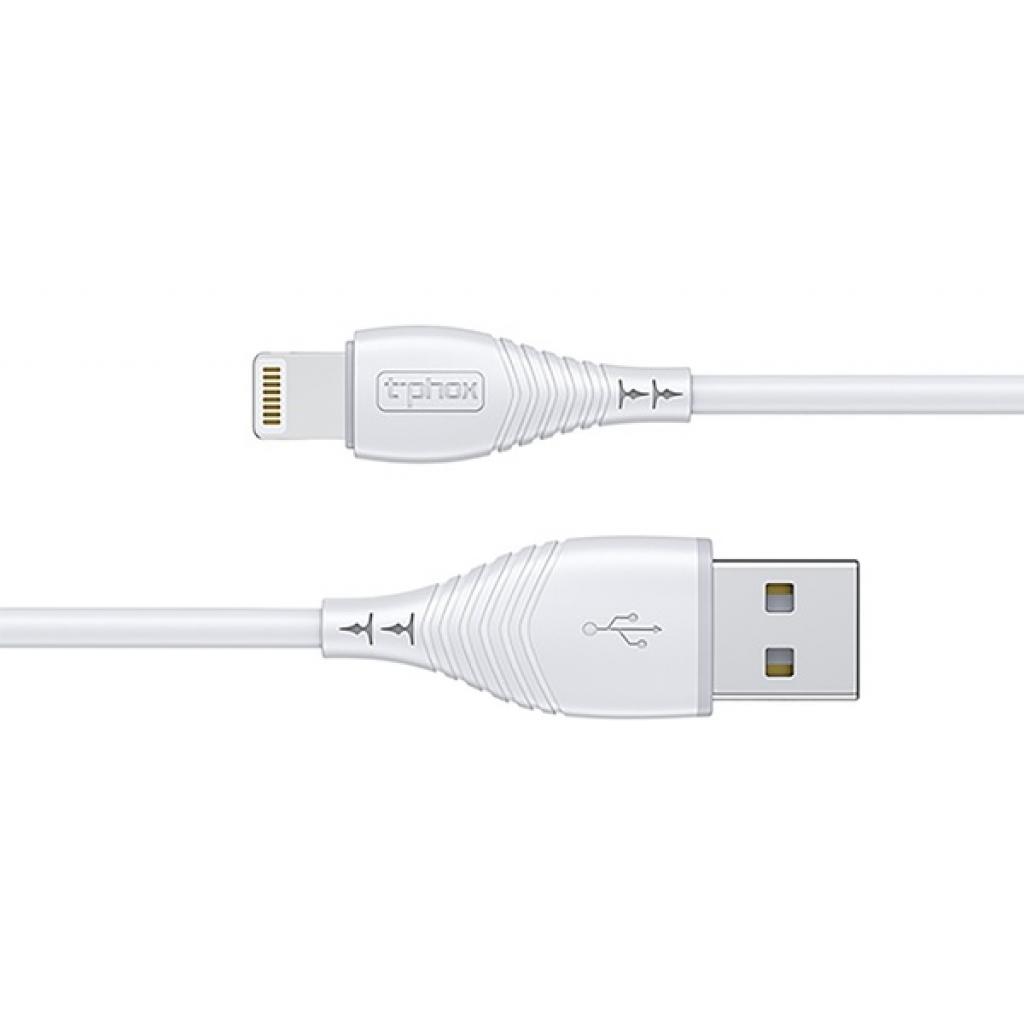 Дата кабель USB 2.0 AM to Lightning 1.2m Nature T-L830 White T-Phox (T-L830 White) - 3 Дата кабель USB 2.0 AM to Lightning 1.2m Nature T-L830 White T-Phox (T-L830 White) - 3