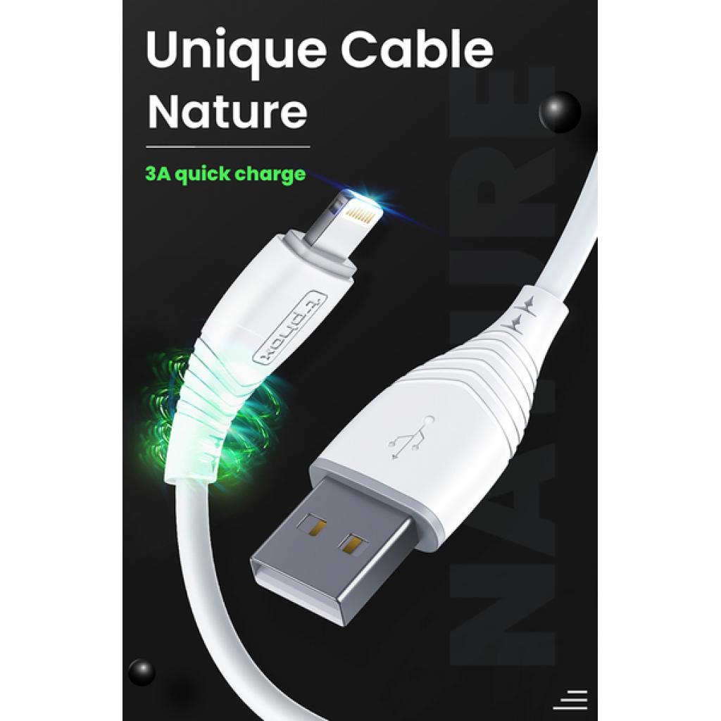 Дата кабель USB 2.0 AM to Lightning 1.2m Nature T-L830 White T-Phox (T-L830 White) - 5 Дата кабель USB 2.0 AM to Lightning 1.2m Nature T-L830 White T-Phox (T-L830 White) - 5