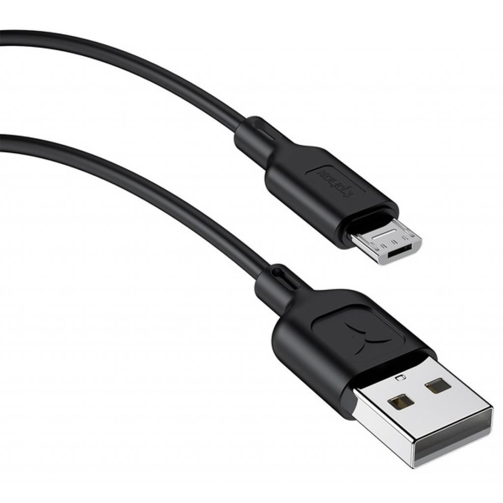 Дата кабель USB 2.0 AM to Micro 5P 1.2m Fast T-M829 T-Phox (T-M829 Black) - 2 Дата кабель USB 2.0 AM to Micro 5P 1.2m Fast T-M829 T-Phox (T-M829 Black) - 2
