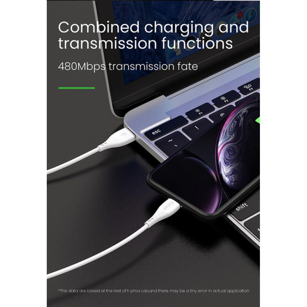 Дата кабель USB 2.0 AM to Micro 5P 1.2m Nature T-M830 White T-Phox (T-M830 White) - 4 Дата кабель USB 2.0 AM to Micro 5P 1.2m Nature T-M830 White T-Phox (T-M830 White) - 4