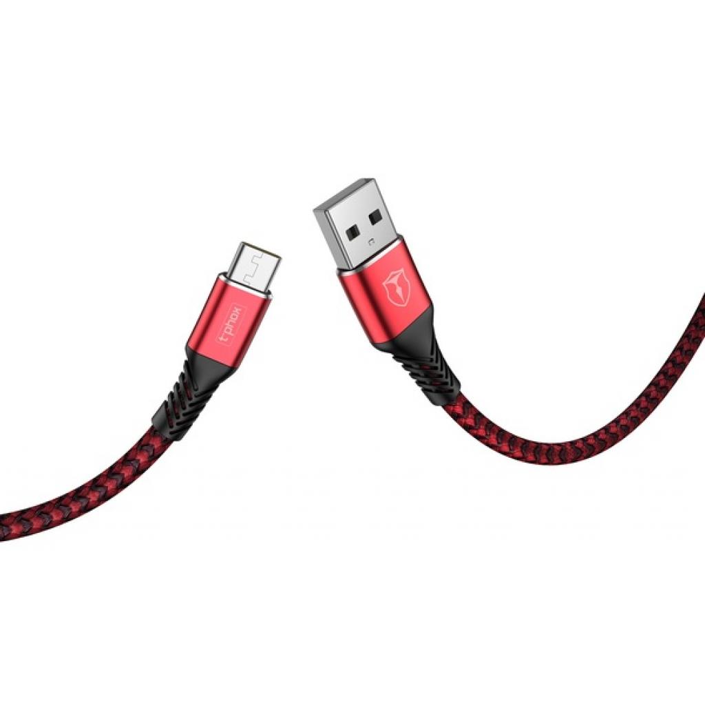Дата кабель USB 2.0 AM to Type-C 1.0m Jagger T-C814 Red T-Phox (T-C814 red) - 2 Дата кабель USB 2.0 AM to Type-C 1.0m Jagger T-C814 Red T-Phox (T-C814 red) - 2