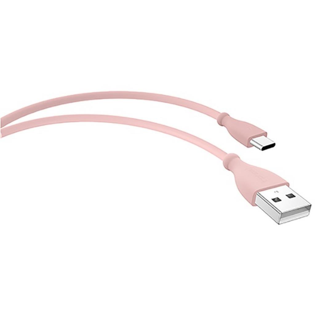 Дата кабель USB 2.0 AM to Type-C 1.0m Kitty T-C817 Pink T-Phox (T-C817 Pink) - 3