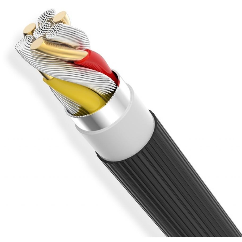 Дата кабель USB 2.0 AM to Type-C 1.0m Mini T-C807 Black T-Phox (T-C807 Black) - 2