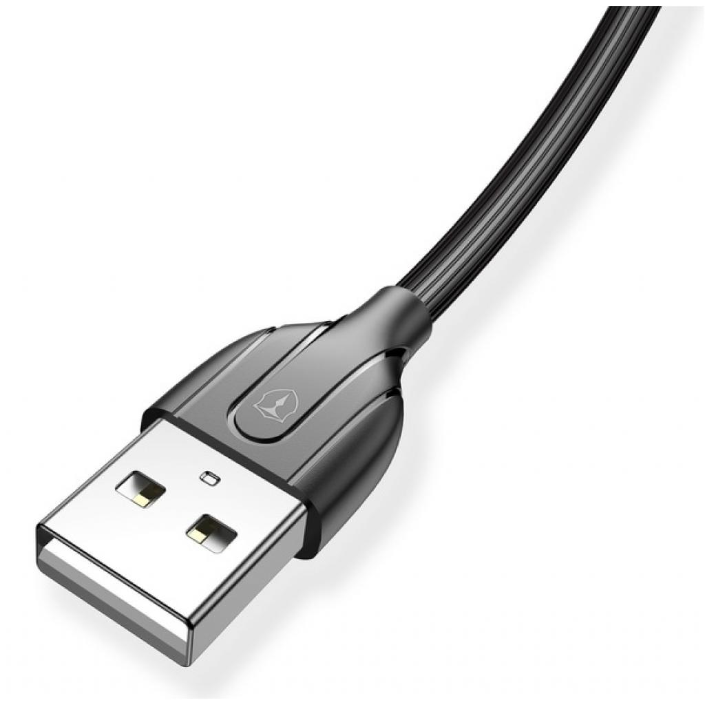 Дата кабель USB 2.0 AM to Type-C 1.0m Mini T-C807 Black T-Phox (T-C807 Black) - 3