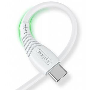 Дата кабель USB 2.0 AM to Type-C 1.0m Nature T-C830 White T-Phox (T-C830 White)