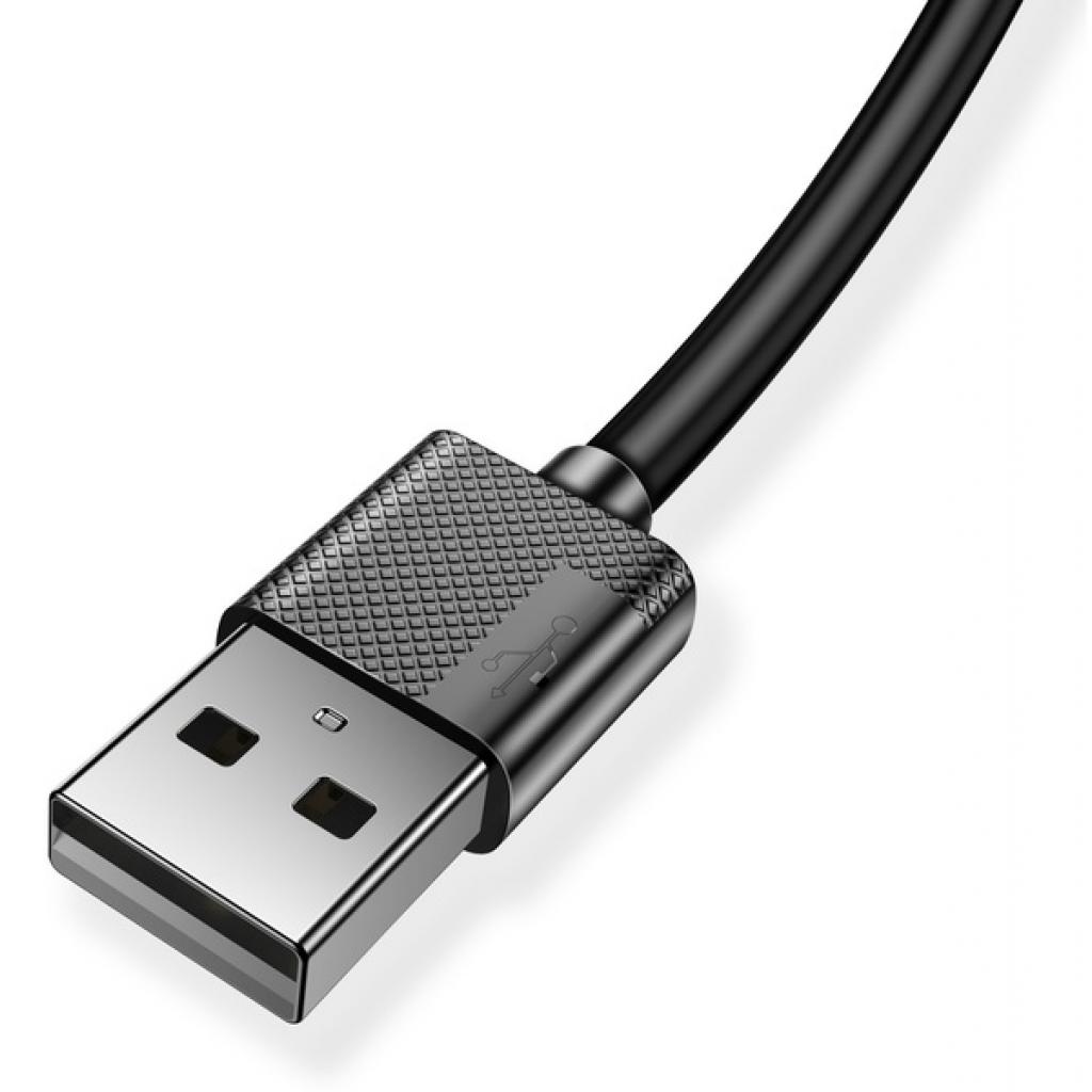 Дата кабель USB 2.0 AM to Type-C 2.0m Nets T-C801 Black T-Phox (T-C801(2) black) - 3 Дата кабель USB 2.0 AM to Type-C 2.0m Nets T-C801 Black T-Phox (T-C801(2) black) - 3