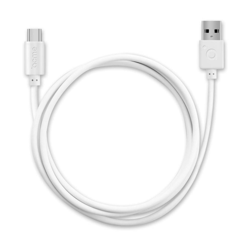 Дата кабель USB 2.0 AM to Type-C 1.0m CB1041W ACME (4770070879153) - 2 Дата кабель USB 2.0 AM to Type-C 1.0m CB1041W ACME (4770070879153) - 2