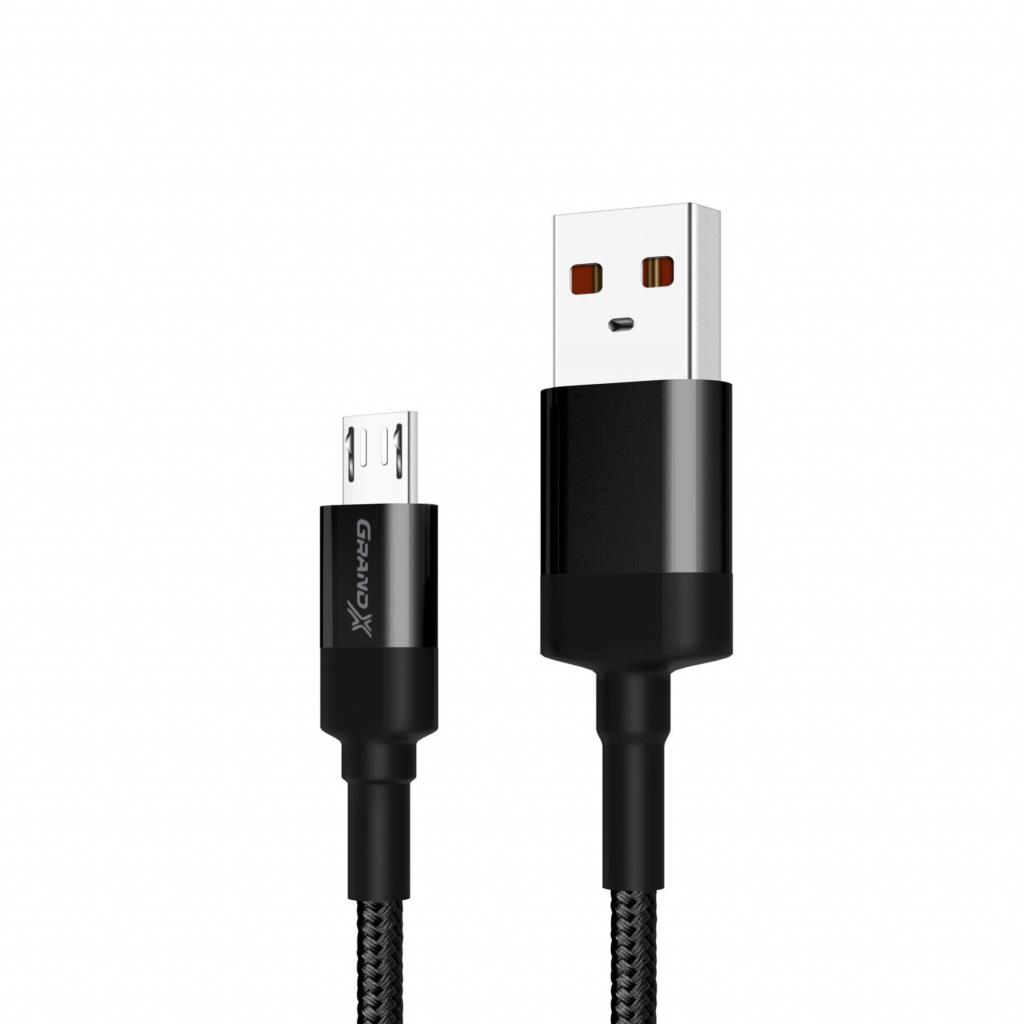 Дата кабель USB 2.0 AM to Micro 5P 1.0m Grand-X (FM-03) - 2