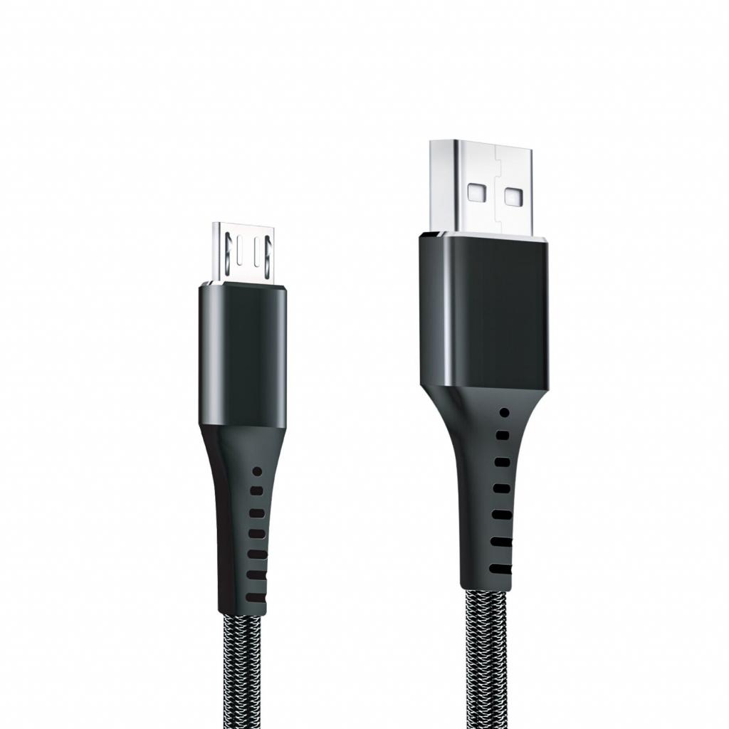 Дата кабель USB 2.0 AM to Micro 5P 1.2m Grand-X (FM-12B) - 1 Дата кабель USB 2.0 AM to Micro 5P 1.2m Grand-X (FM-12B) - 1