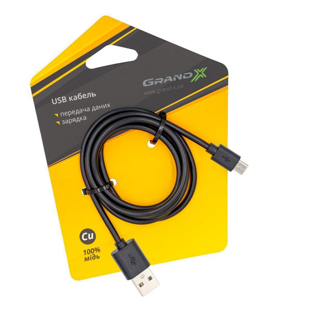 Дата кабель USB 2.0 AM to Micro 5P 1.0m Grand-X (PM01CB) - 2 Дата кабель USB 2.0 AM to Micro 5P 1.0m Grand-X (PM01CB) - 2