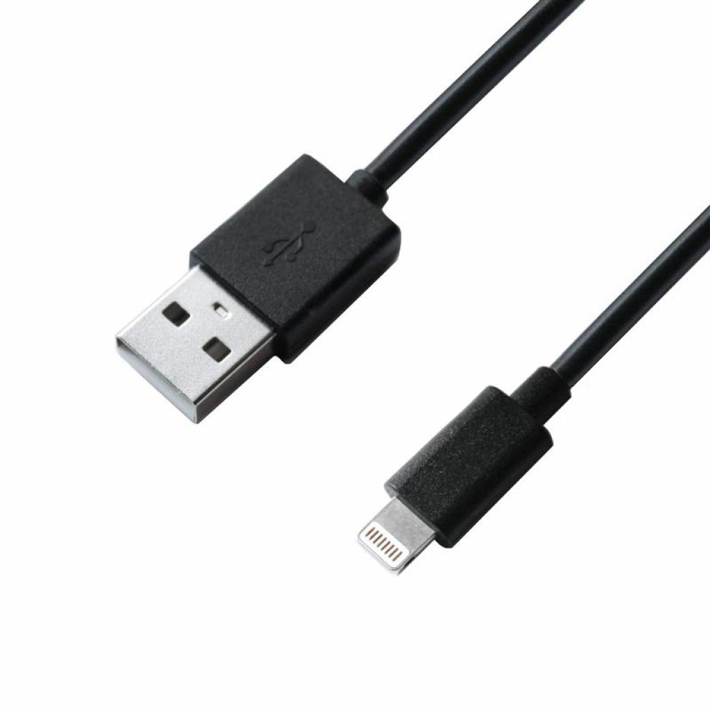 Дата кабель USB 2.0 AM to Lightning 1.0m Black Grand-X (PL01BC) - 1 Дата кабель USB 2.0 AM to Lightning 1.0m Black Grand-X (PL01BC) - 1
