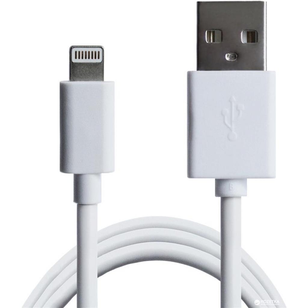 Дата кабель USB 2.0 AM to Lightning 1.0m White Grand-X (PL01CW) Дата кабель USB 2.0 AM to Lightning 1.0m White Grand-X (PL01CW)