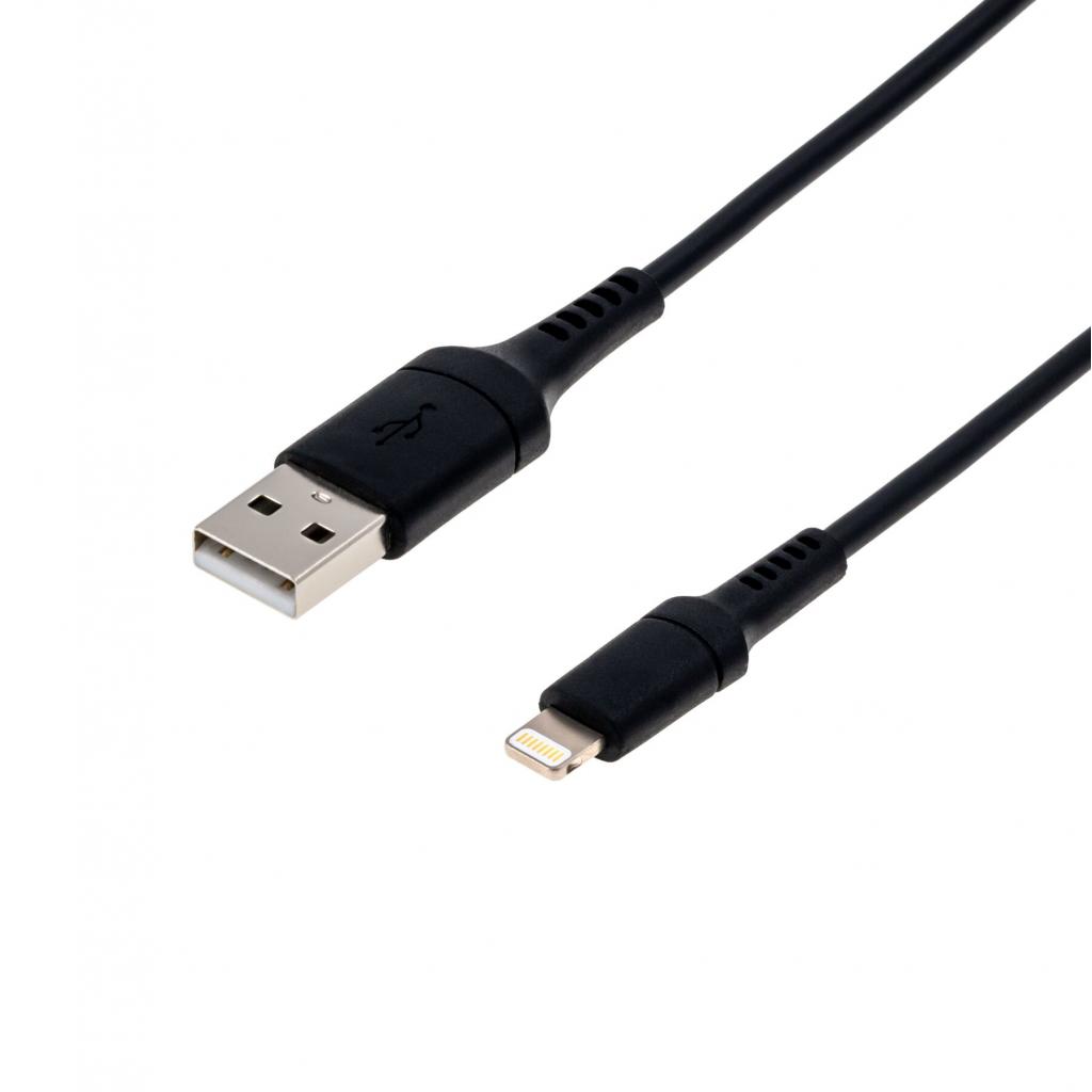 Дата кабель USB 2.0 AM to Lightning 1.0m MFI Grand-X (TL01) - 1