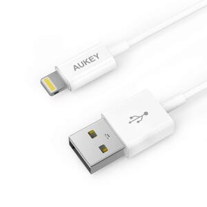 Дата кабель USB 2.0 AM to Lightning 1.0m Aukey (LLTS142840)
