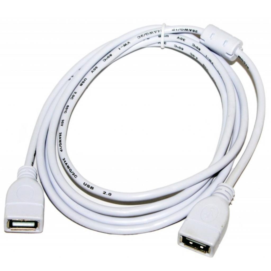 Дата кабель USB 2.0 AF/AF 1.8m Atcom (15647) - 1 Дата кабель USB 2.0 AF/AF 1.8m Atcom (15647) - 1