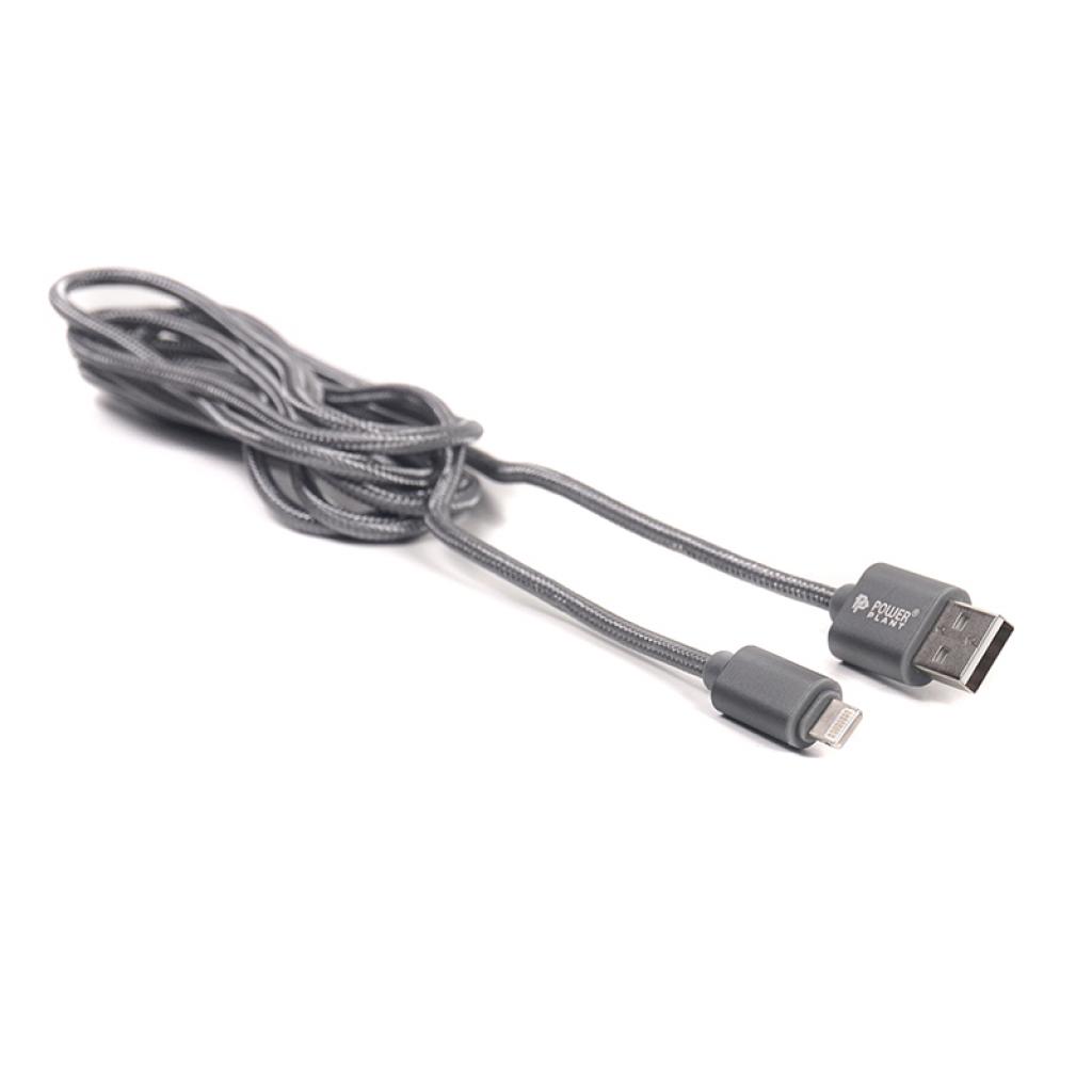 Дата кабель USB 2.0 AM to Lightning 2.0m PowerPlant (CA910526)