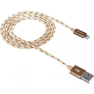 Дата кабель USB 2.0 AM to Lightning 1.0m Gold Canyon (CNE-CFI3GO)