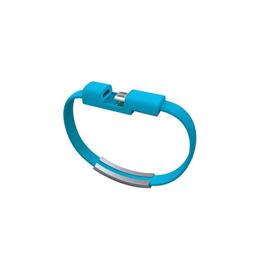 Дата кабель USB 2.0 AM to Micro 5P 0.2m браслет blue Extradigital (KBU1784) - 1 Дата кабель USB 2.0 AM to Micro 5P 0.2m браслет blue Extradigital (KBU1784) - 1