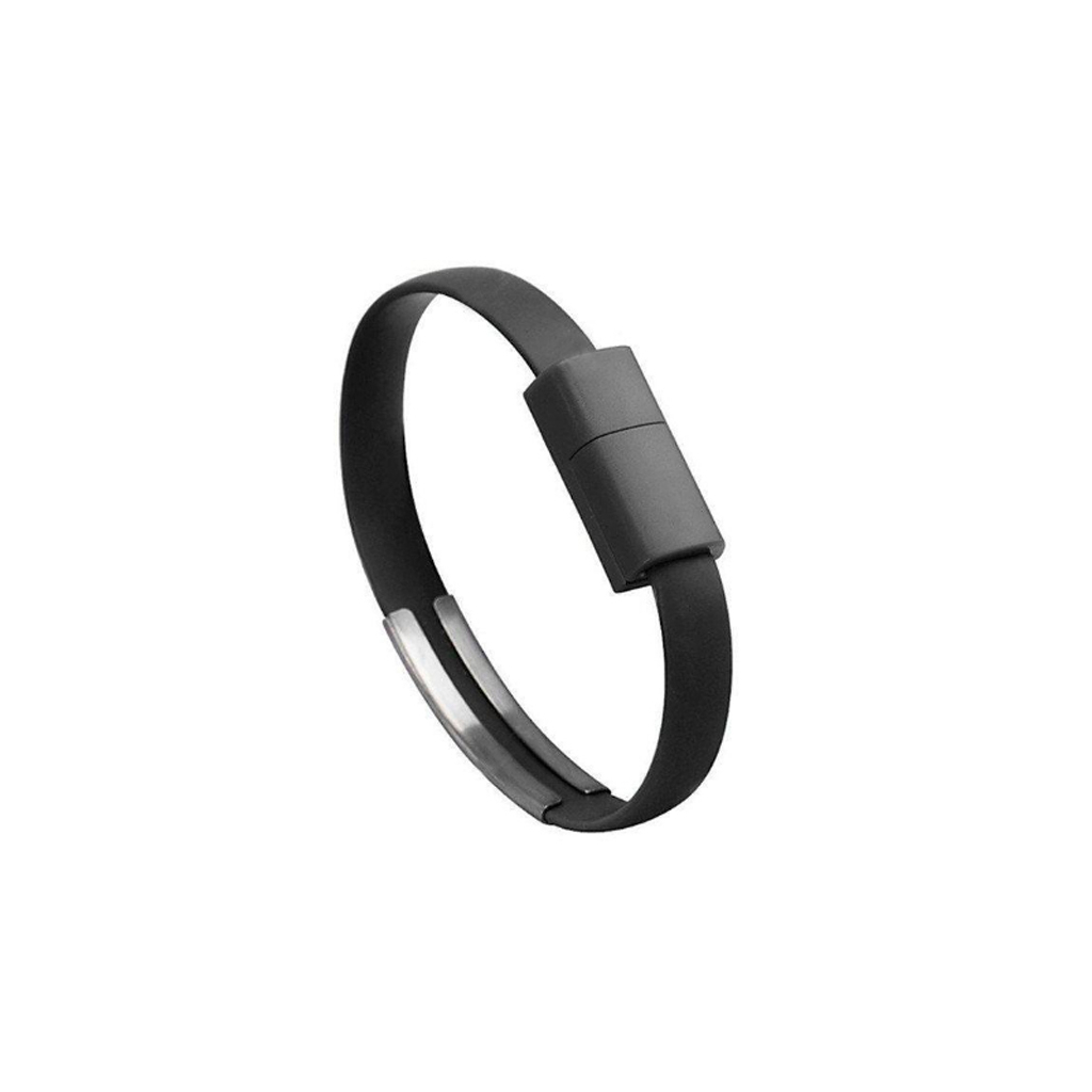 Дата кабель USB 2.0 AM to Micro 5P 0.2m браслет black Extradigital (KBU1783) - 2