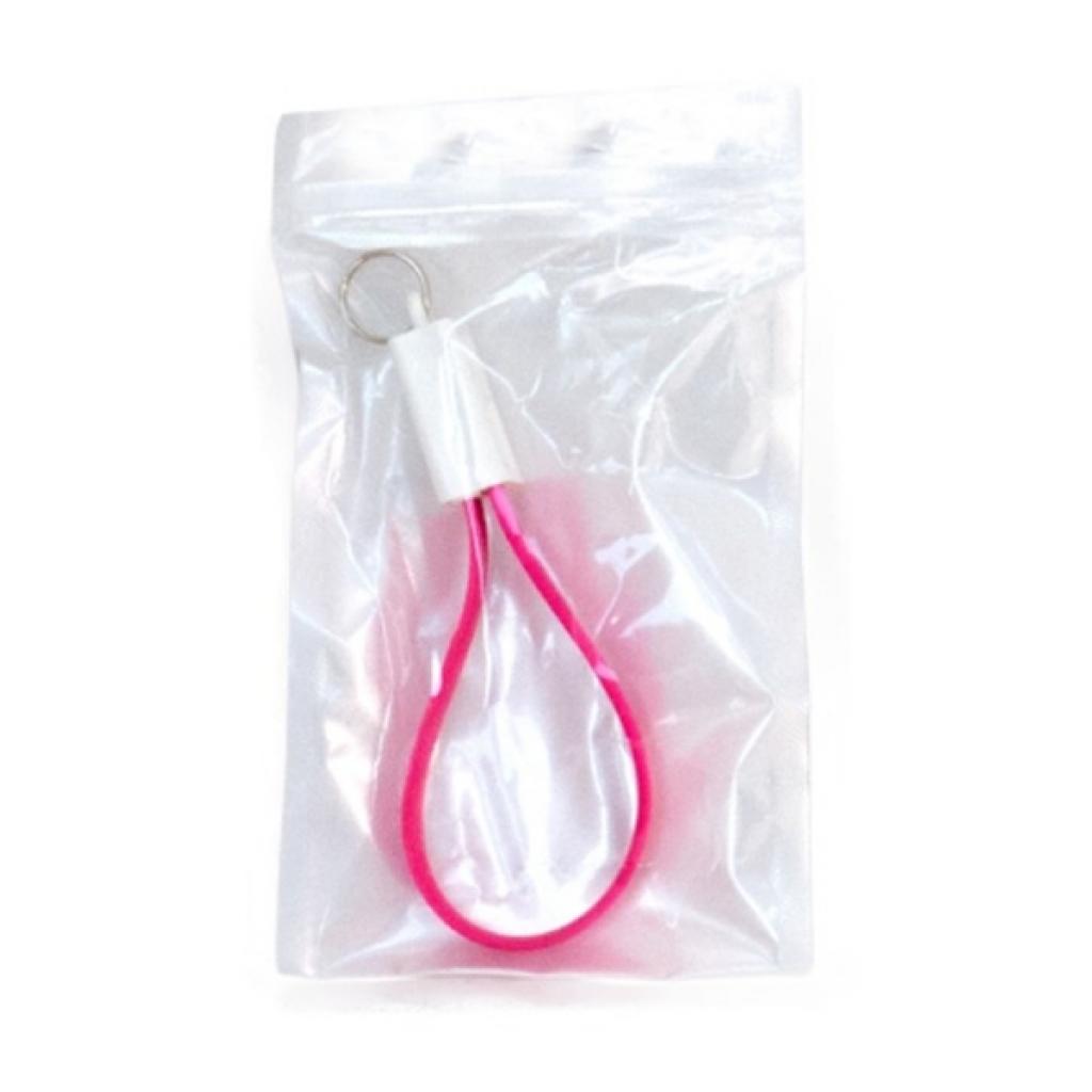 Дата кабель USB 2.0 AM to Type-C 0.18m pink Extradigital (KBU1788) - 4