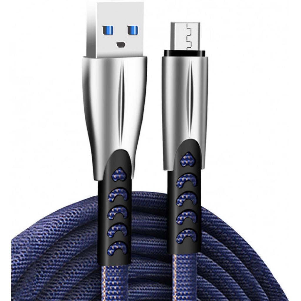 Дата кабель USB 2.0 AM to Micro 5P 1.0m zinc alloy blue ColorWay (CW-CBUM011-BL) Дата кабель USB 2.0 AM to Micro 5P 1.0m zinc alloy blue ColorWay (CW-CBUM011-BL)