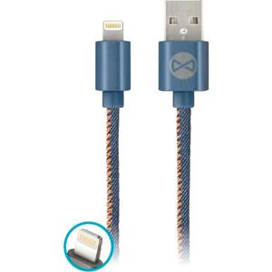 Дата кабель USB 2.0 AM to Lightning jeans Forever (T_01628)