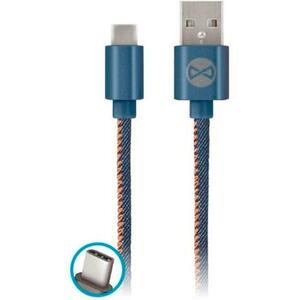 Дата кабель USB 2.0 AM to Type-C jeans Forever (T_01629)