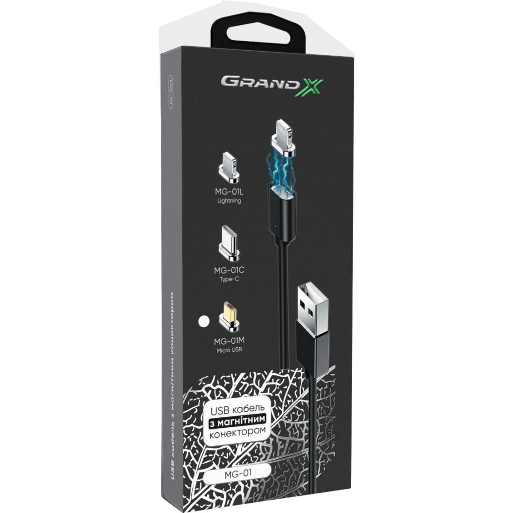 Дата кабель USB 2.0 AM to Type-C 1.0m Magnet Grand-X (MG-01C) - 5 Дата кабель USB 2.0 AM to Type-C 1.0m Magnet Grand-X (MG-01C) - 5