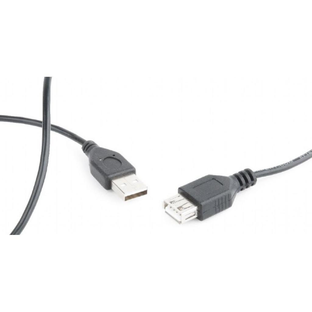Дата кабель USB 2.0 AM/AF 0.75m Cablexpert (CC-USB2-AMAF-75CM/300-BK) - 1 Дата кабель USB 2.0 AM/AF 0.75m Cablexpert (CC-USB2-AMAF-75CM/300-BK) - 1