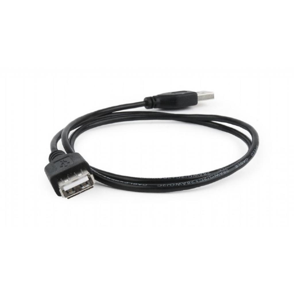 Дата кабель USB 2.0 AM/AF 0.75m Cablexpert (CC-USB2-AMAF-75CM/300-BK) - 2 Дата кабель USB 2.0 AM/AF 0.75m Cablexpert (CC-USB2-AMAF-75CM/300-BK) - 2