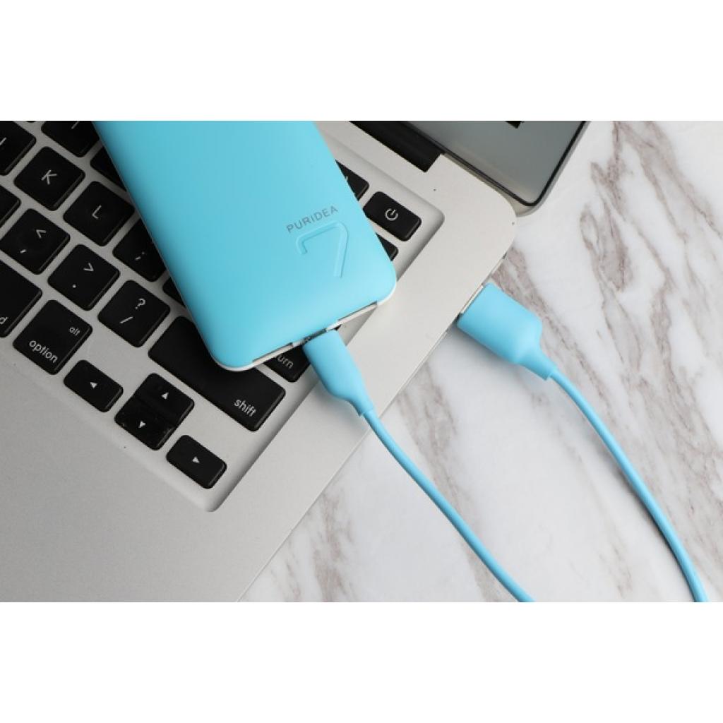 Дата кабель USB 2.0 AM to Type-C 1.2m blue Puridea (L02-USB-C Blue) - 3