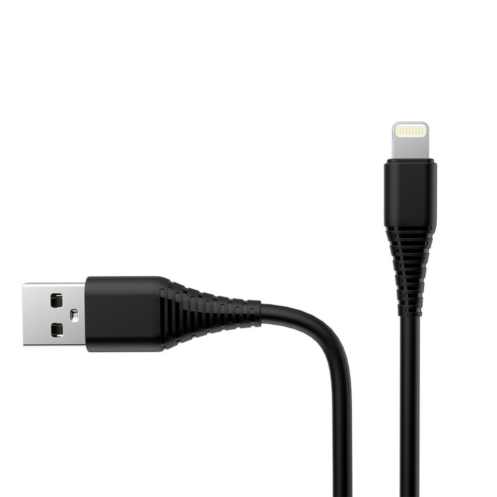 Дата кабель ColorWay USB 2.0 AM to Lightning 1.0m black (CW-CBUL024-BK) - 2 Дата кабель ColorWay USB 2.0 AM to Lightning 1.0m black (CW-CBUL024-BK) - 2