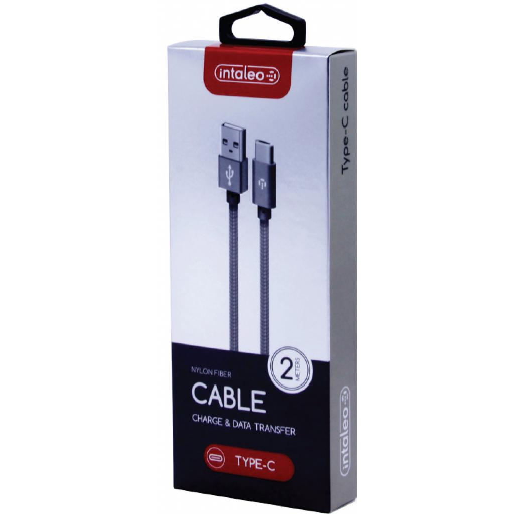 Дата кабель USB 2.0 AM to Type-C 2.0m CBGNYT2 grey Intaleo (1283126489143) - 1 Дата кабель USB 2.0 AM to Type-C 2.0m CBGNYT2 grey Intaleo (1283126489143) - 1