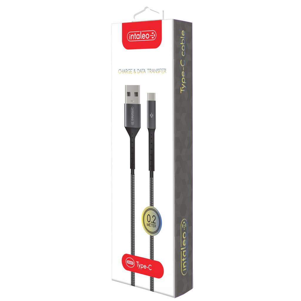 Дата кабель USB 2.0 AM to Type-C 0.2m Intaleo (1283126495656) - 1 Дата кабель USB 2.0 AM to Type-C 0.2m Intaleo (1283126495656) - 1