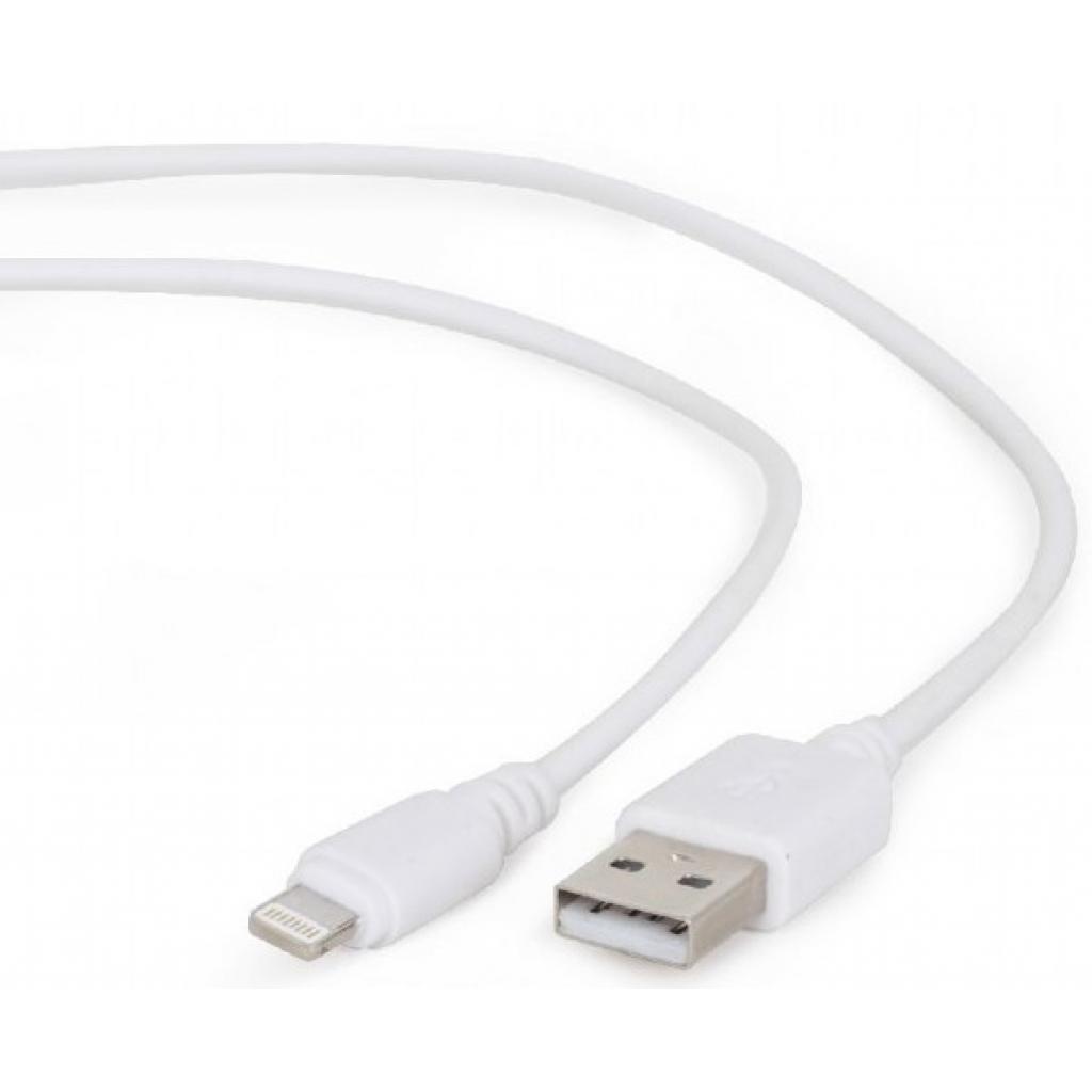 Дата кабель Cablexpert USB 2.0 AM to Lightning 1.0m (CC-USB2-AMLM-W-1M)