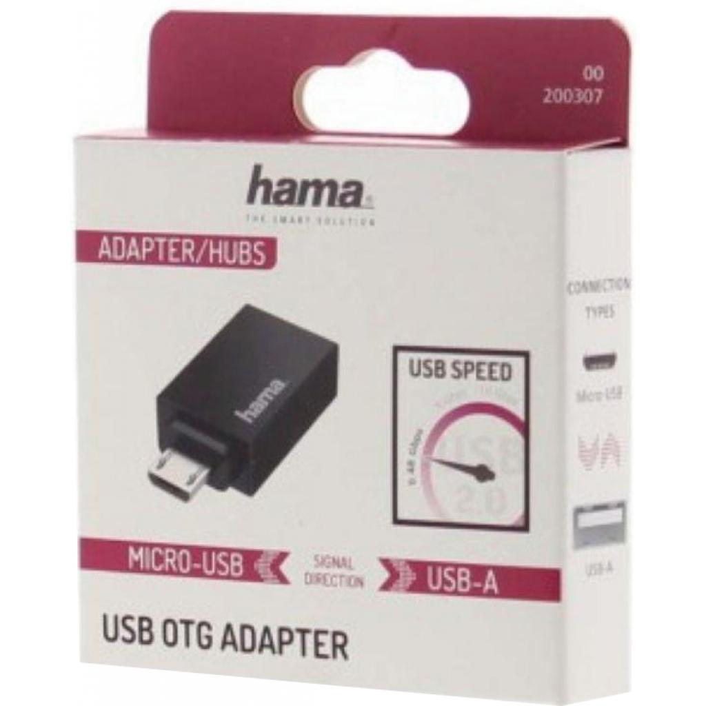 Переходник OTG USB 2.0 AF to Micro 5P Hama (00200307) - 1