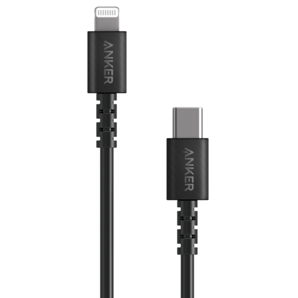 Дата кабель USB-C to Lightning 1.8m Powerline Select (Black) Anker (A8613G11) Дата кабель USB-C to Lightning 1.8m Powerline Select (Black) Anker (A8613G11)