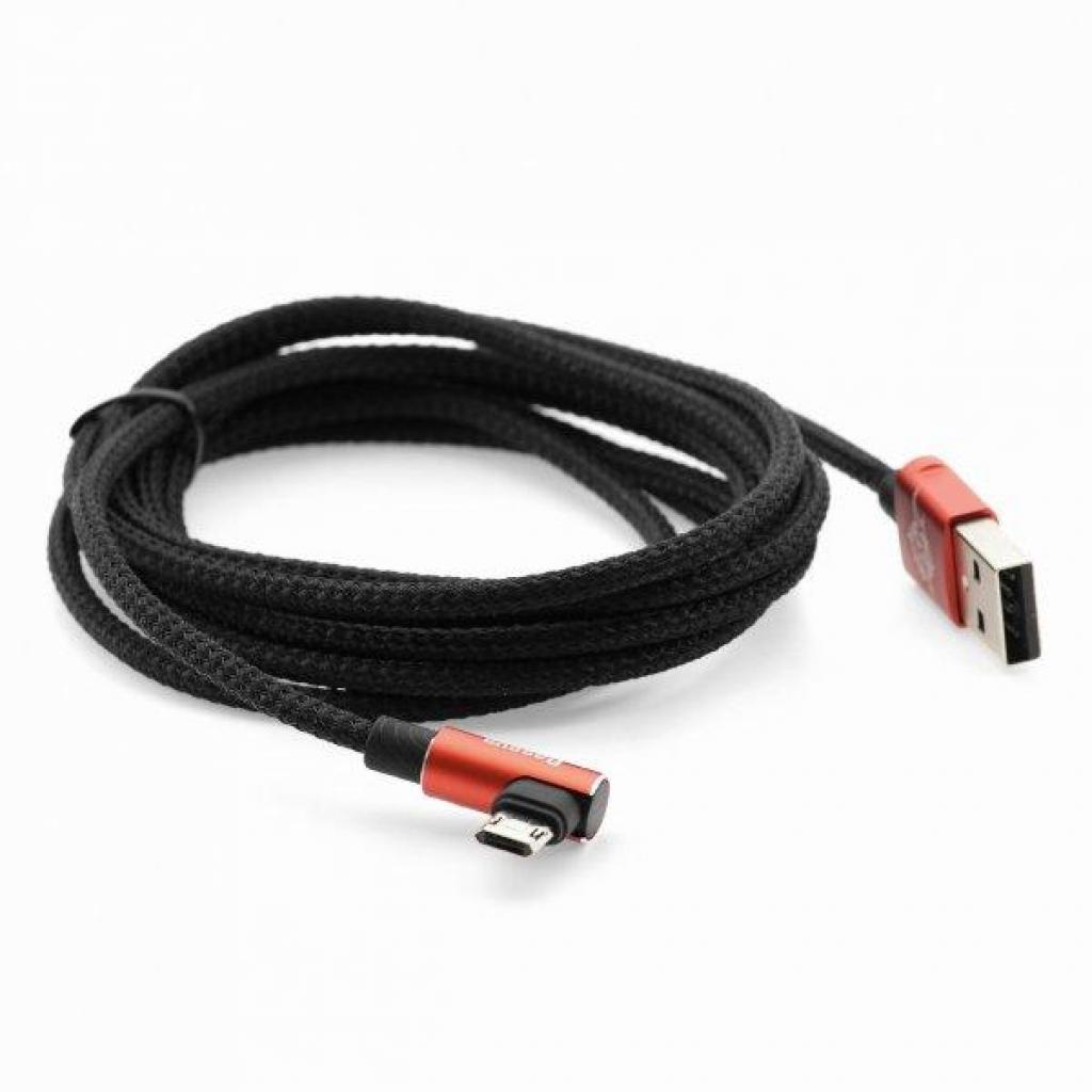 Дата кабель Baseus USB 2.0 AM to Micro 5P 1.0m MVP Elbow Red (CAMMVP-A09) - 4 Дата кабель Baseus USB 2.0 AM to Micro 5P 1.0m MVP Elbow Red (CAMMVP-A09) - 4