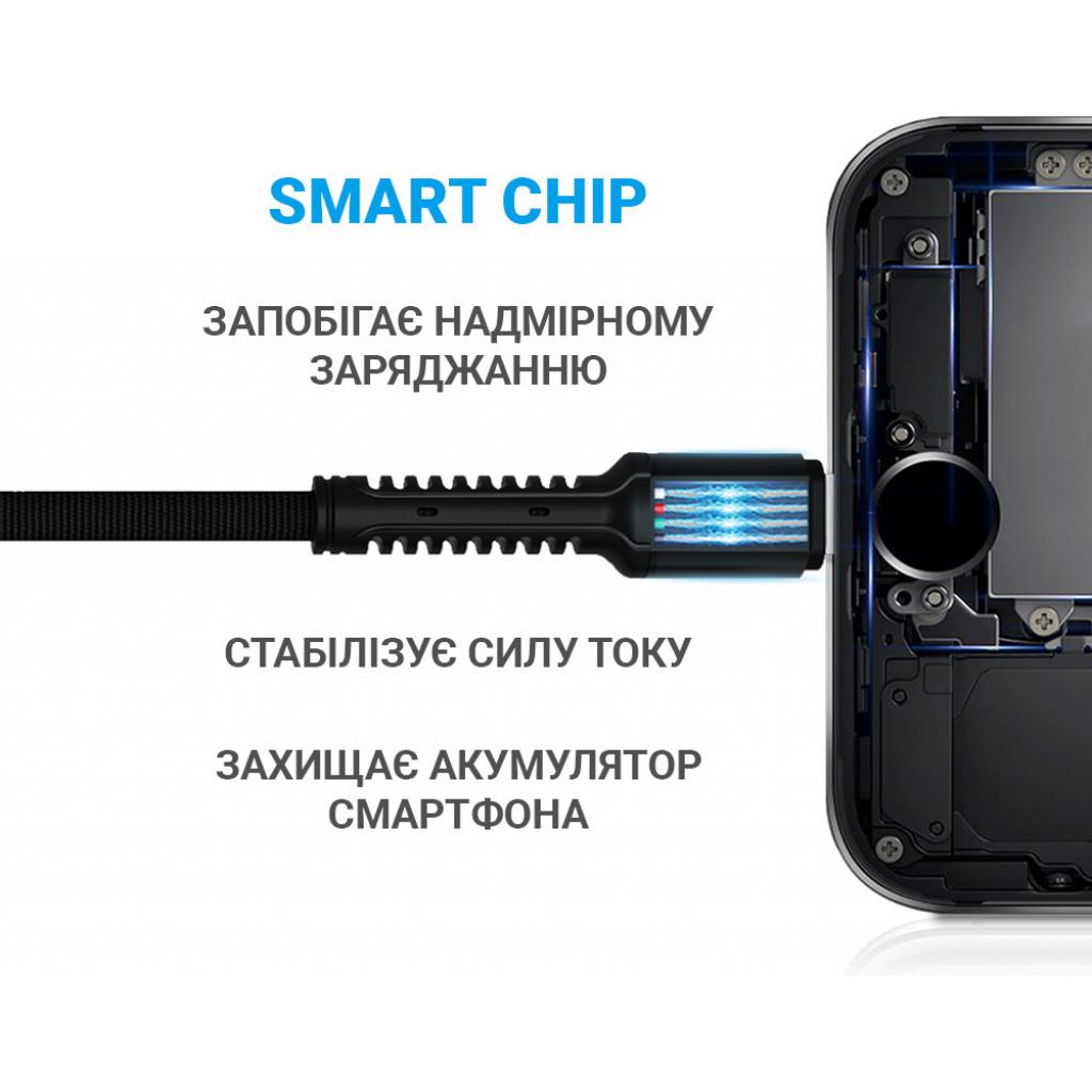 Дата кабель USB Type-C to Type-C 1.0m Denim Grey MakeFuture (MCB-CD4GR) - 2 Дата кабель USB Type-C to Type-C 1.0m Denim Grey MakeFuture (MCB-CD4GR) - 2