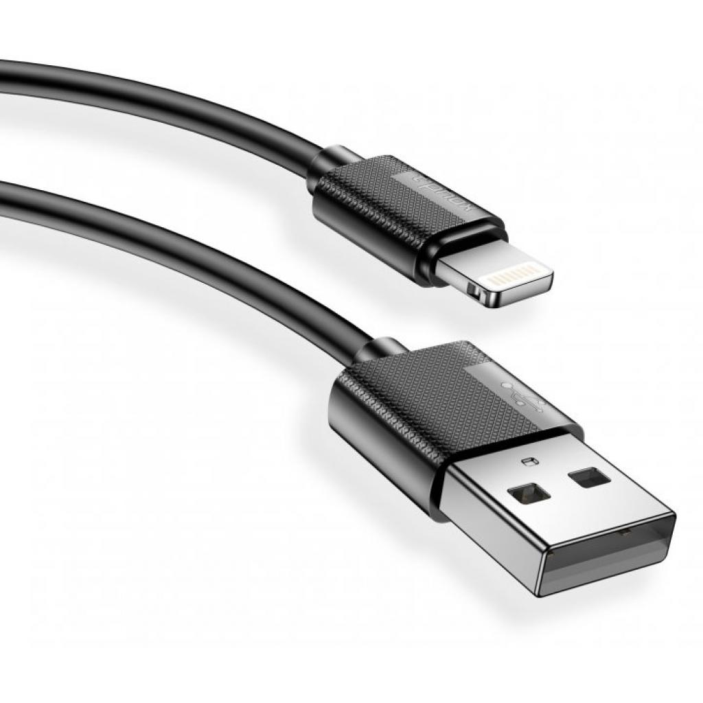 Дата кабель USB 2.0 AM to Lightning 1.2m T-L801 black PB T-Phox (T-L801 black PB) - 1 Дата кабель USB 2.0 AM to Lightning 1.2m T-L801 black PB T-Phox (T-L801 black PB) - 1