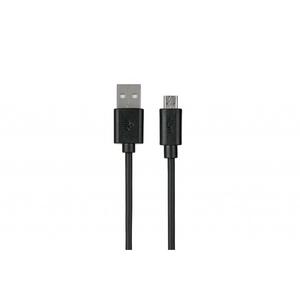Дата кабель USB 2.0 AM to Micro 5P 1.5m Single Molding Type, Black 2E (2E-CCMPVC-1.5MBL)