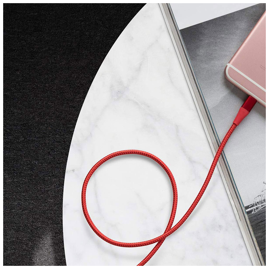Дата кабель Anker USB 2.0 AM to Lightning 0.9m Powerline+ II Red (A8452H91) - 2 Дата кабель Anker USB 2.0 AM to Lightning 0.9m Powerline+ II Red (A8452H91) - 2