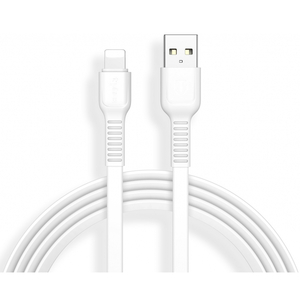 Дата кабель USB 2.0 AM to Lightning 1.2m White T-Phox (T-L802 white)