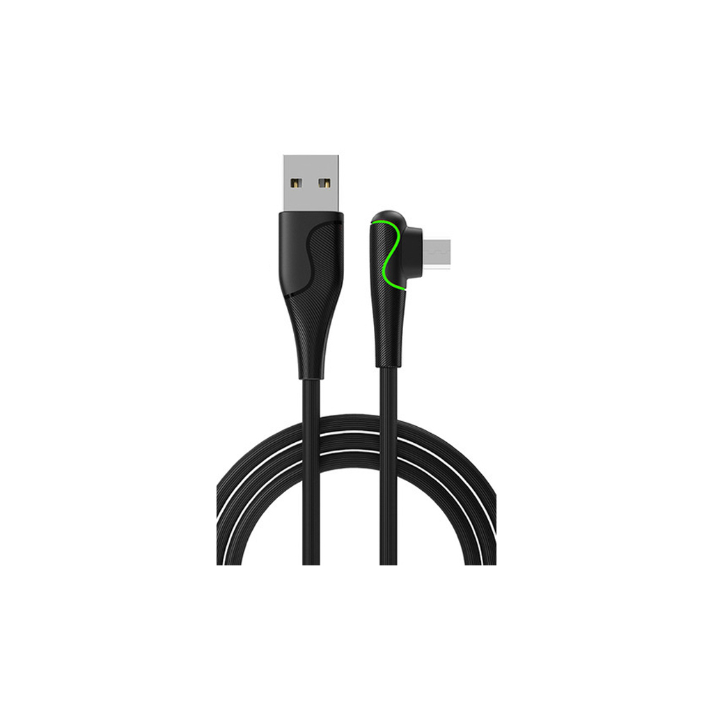 Дата кабель USB 2.0 AM to Micro 5P 1.2m Black T-Phox (T-M835 black)