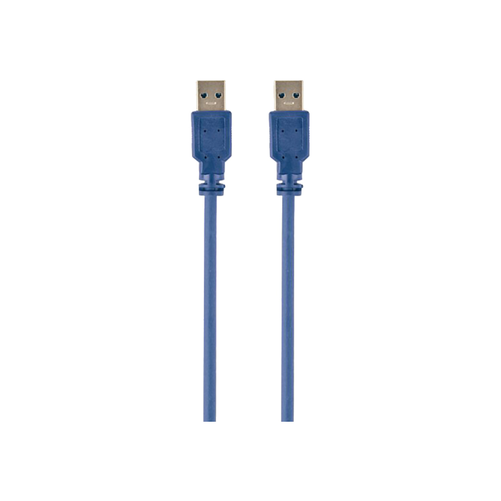 Дата кабель USB3.0 AM-АM 0.5m Maxxter (U-AMAM3-0,5m) Дата кабель USB3.0 AM-АM 0.5m Maxxter (U-AMAM3-0,5m)