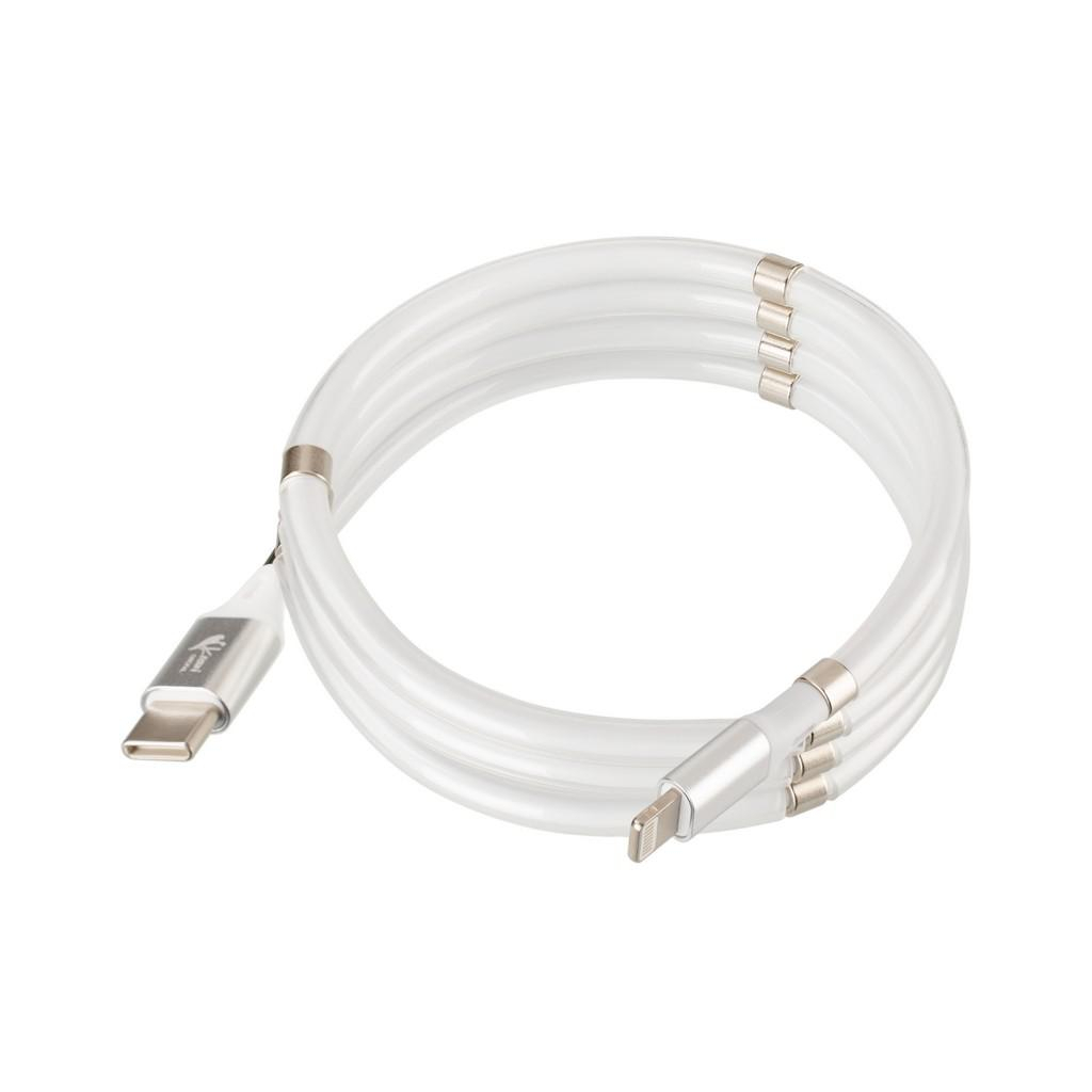 Дата кабель USB Type-C to Lightning KZ-UC001 Super White Krazi (00000079676) - 1 Дата кабель USB Type-C to Lightning KZ-UC001 Super White Krazi (00000079676) - 1