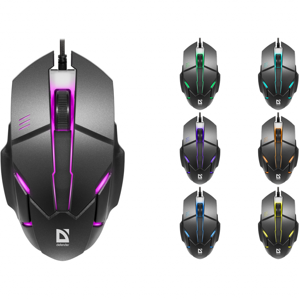 Мышка Defender Host MB-982 USB Black (52982) - 1