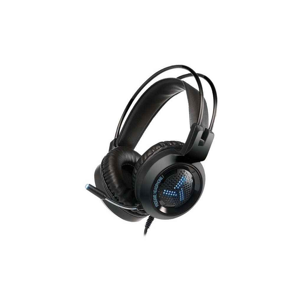 Наушники Varr Gaming VH8020 Headset Colorful Breathing USB 2 х 3.5 Black (VH8020) - 2