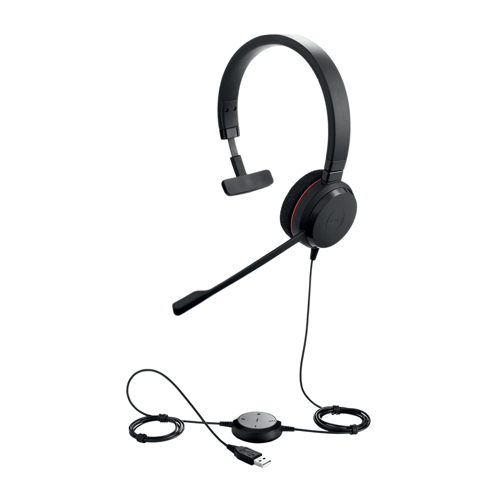 Наушники Jabra Evolve 20 UC Mono USB (4993-829-209) - 1 Наушники Jabra Evolve 20 UC Mono USB (4993-829-209) - 1